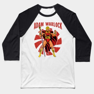 Retro Adam Warlock Baseball T-Shirt